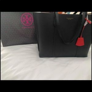 Tory Burch Large Perry Leather Tote